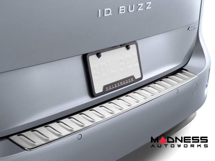 Volkswagen ID. Buzz Rear Bumper Sill Cover - Bumperdillo - Chrome Finish